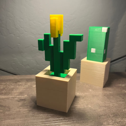 Minecraft Flower Vase