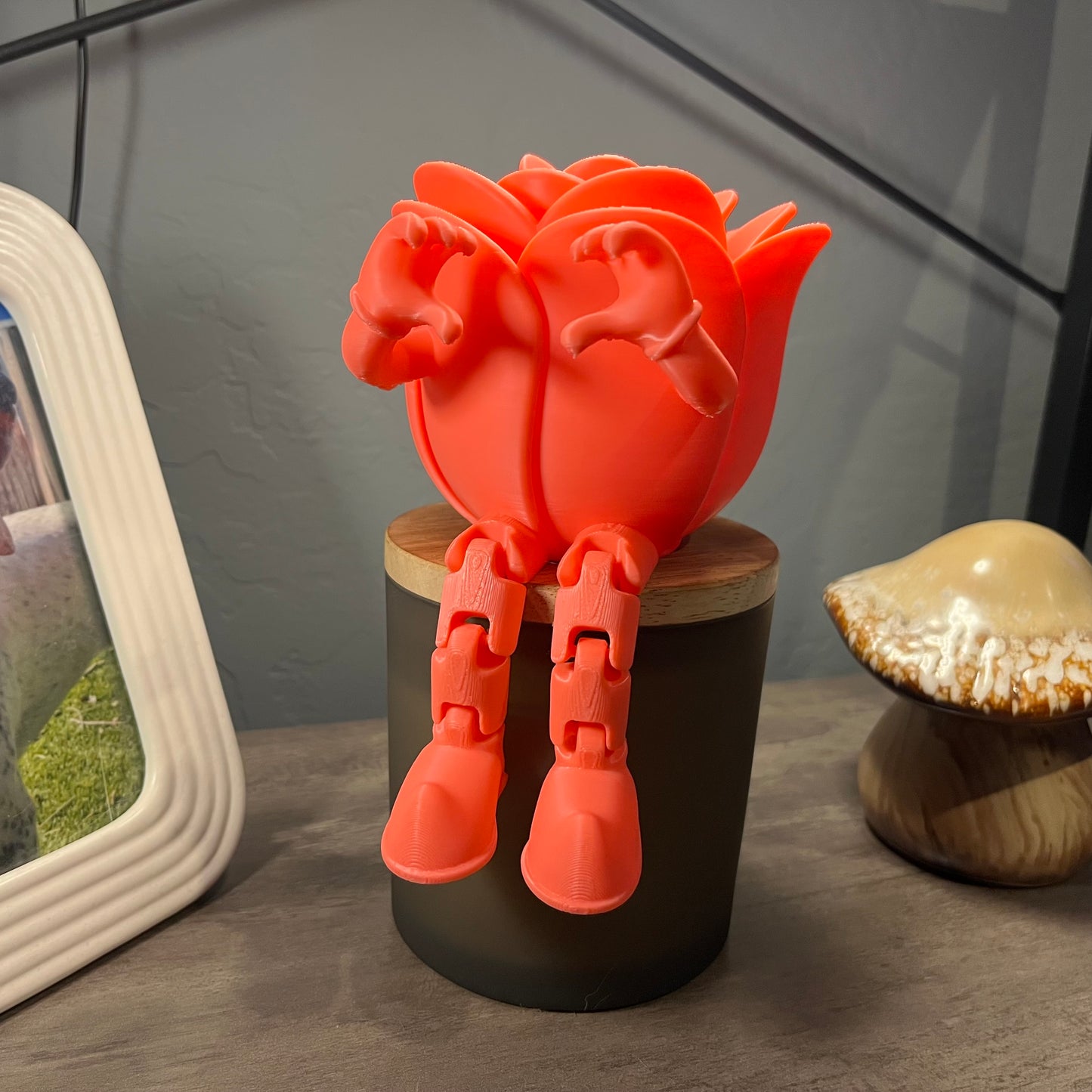 Valentines Rose Figure