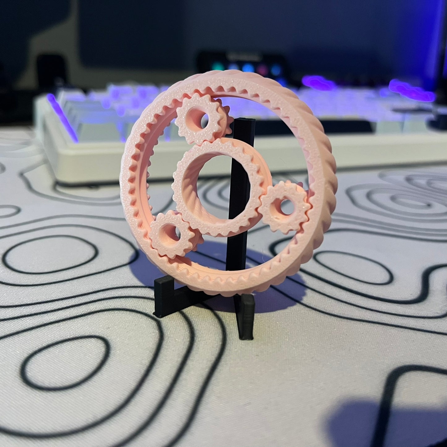 Gear Ring Fidget Spinner