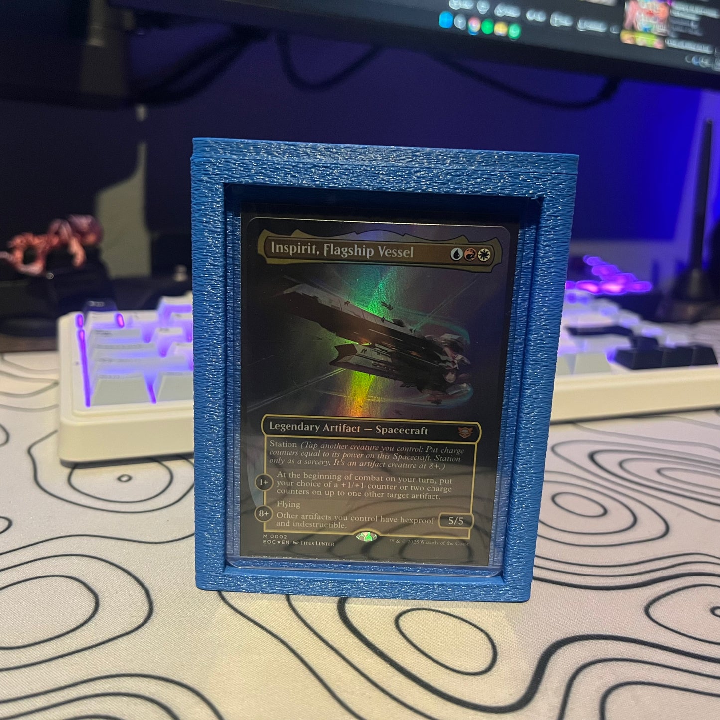 Fuzzy Textured Deck Box