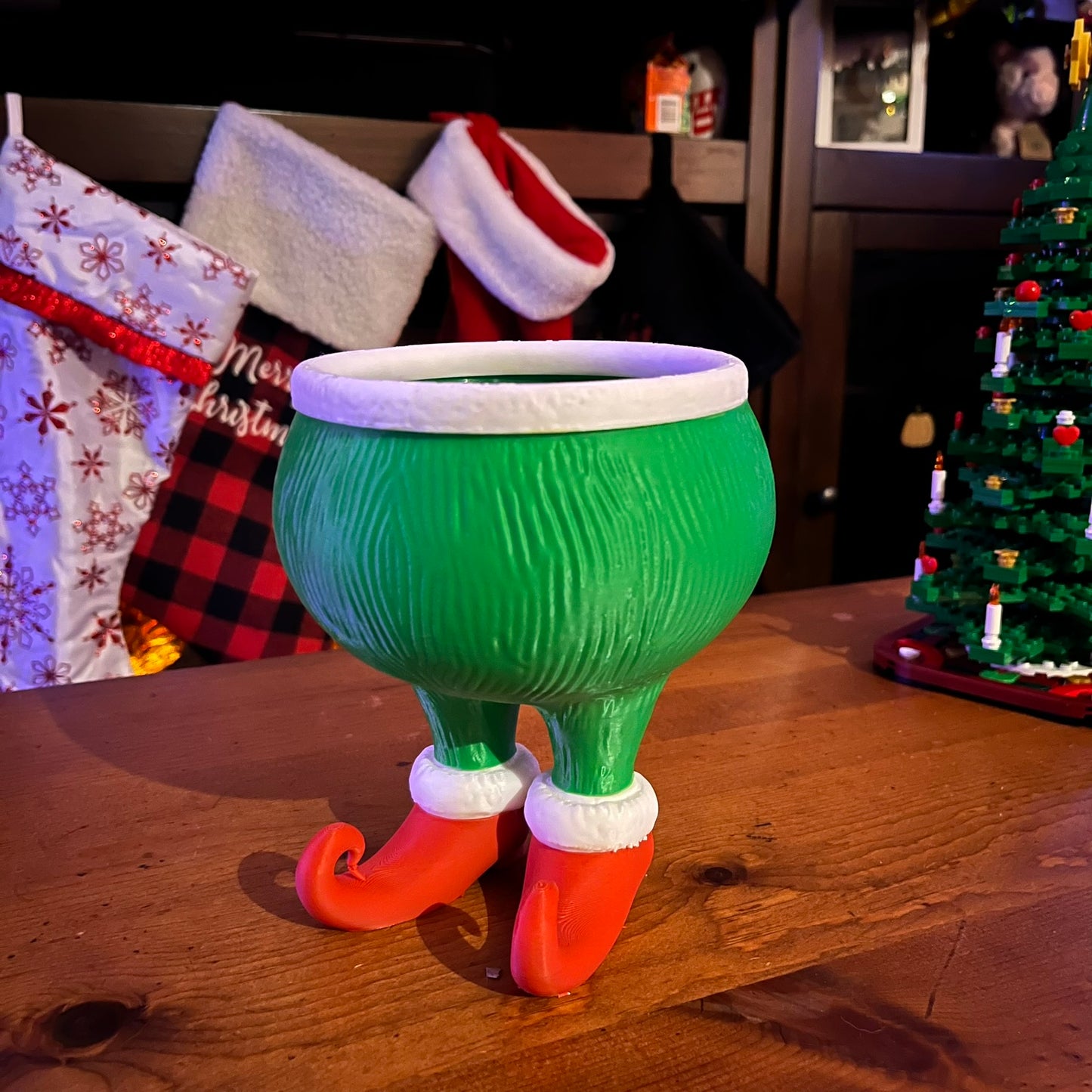 Christmas Grinch Bowl