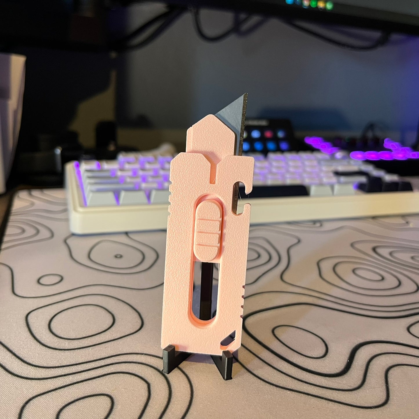 Keychain Square Utility Blade