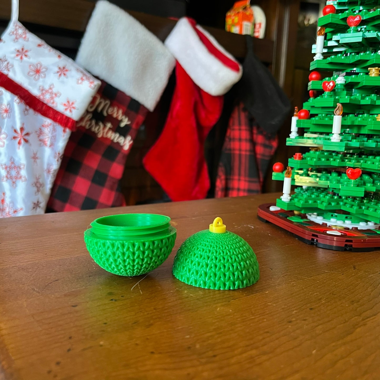 Knitted Christmas Ornament 24-Pack