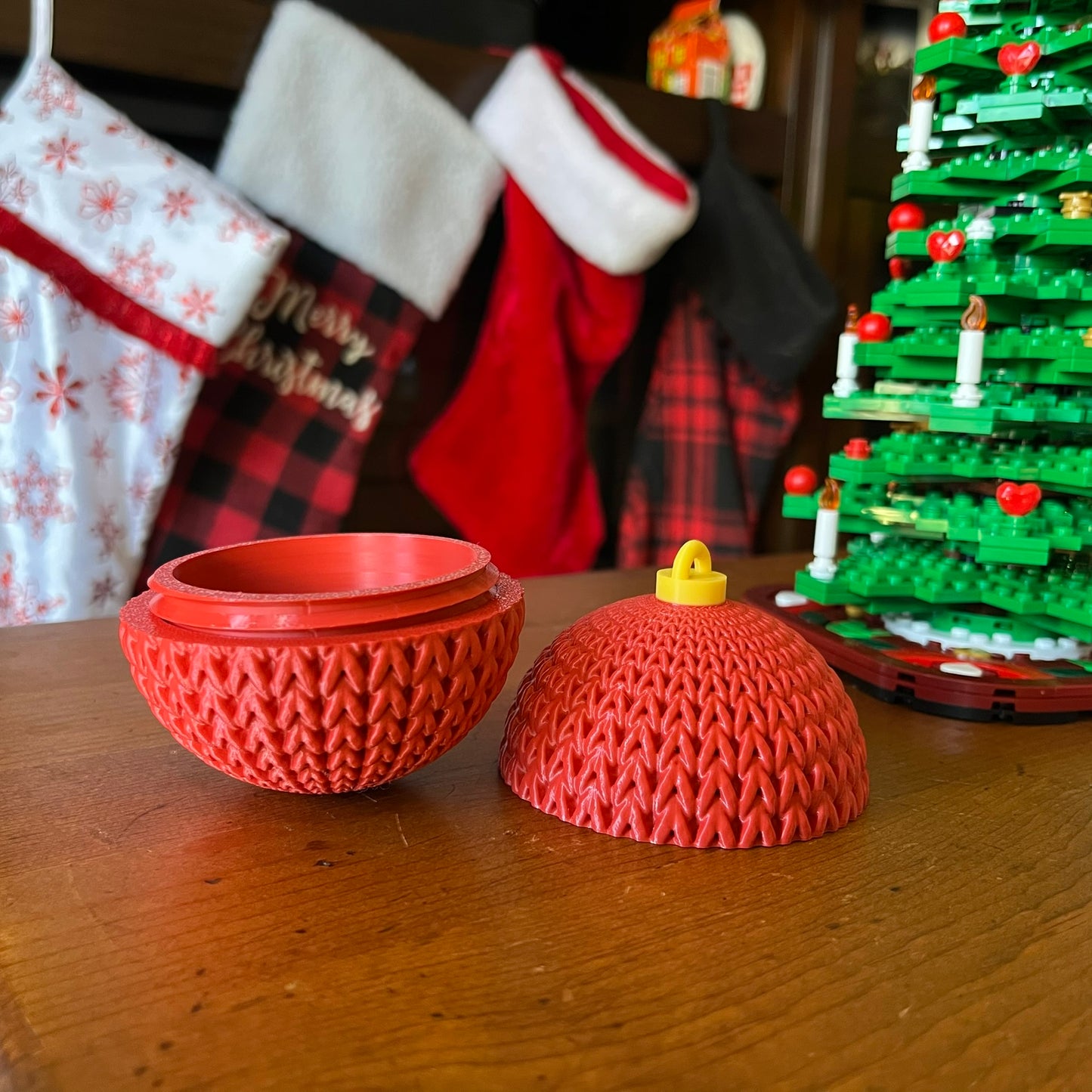 Knitted Christmas Ornament