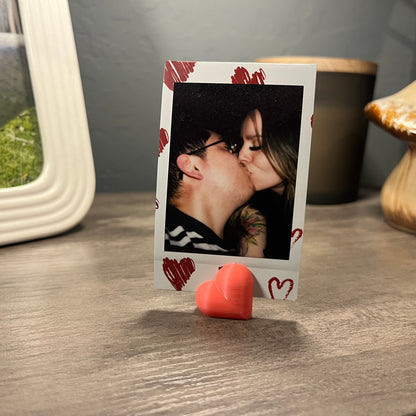 Valentines Heart Picture Stand