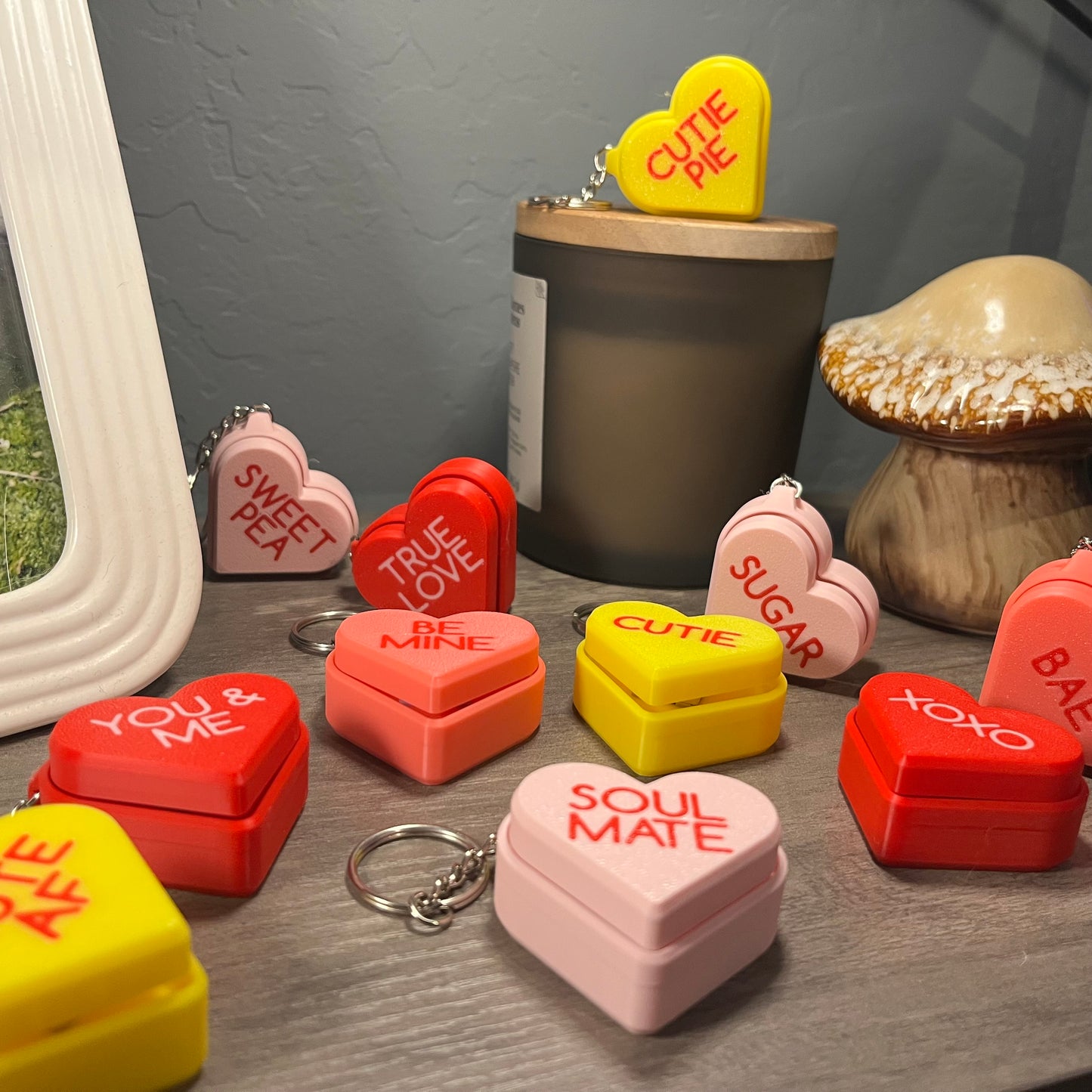 Valentines Candy Heart Clickers