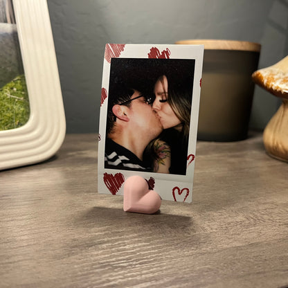 Valentines Heart Picture Stand