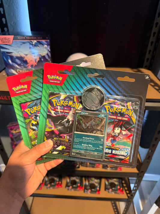 Pitch Black and Chaos Rising Double Blister - Zarude