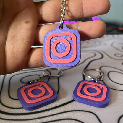 Instagram NFC Keychains