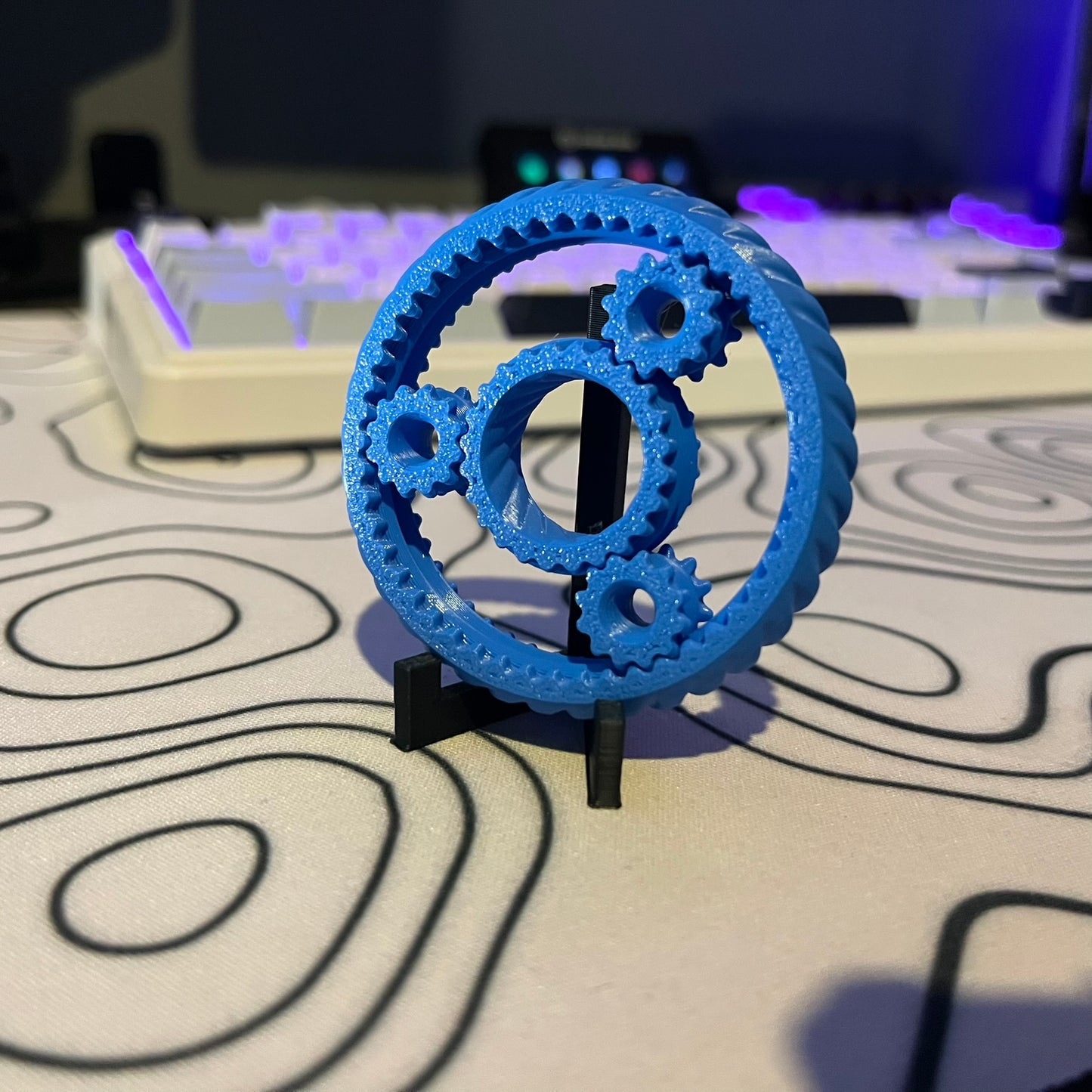 Gear Ring Fidget Spinner