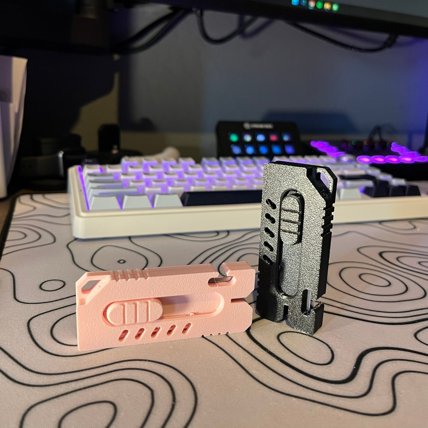 Keychain Square Utility Blade