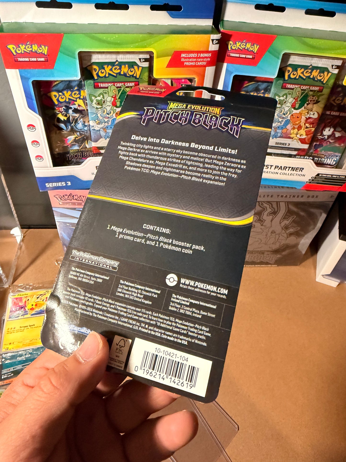Pitch Black Single Blister - Slowpoke