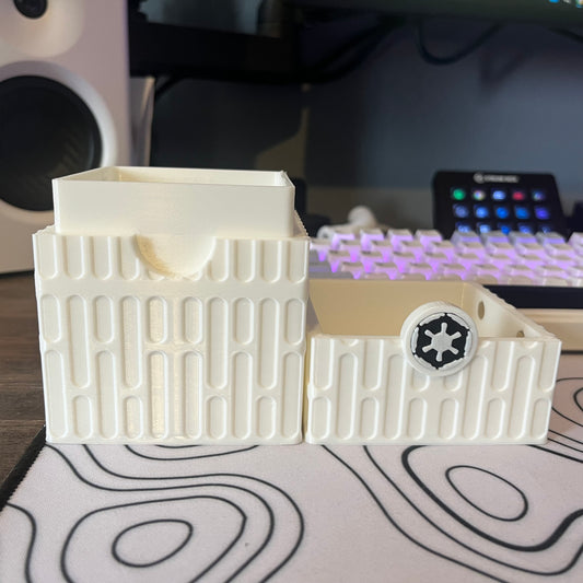 Death Star Textured Deck Box