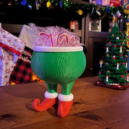 Christmas Grinch Bowl
