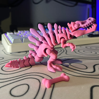 Spinosaurus Skeleton Articulating Toy