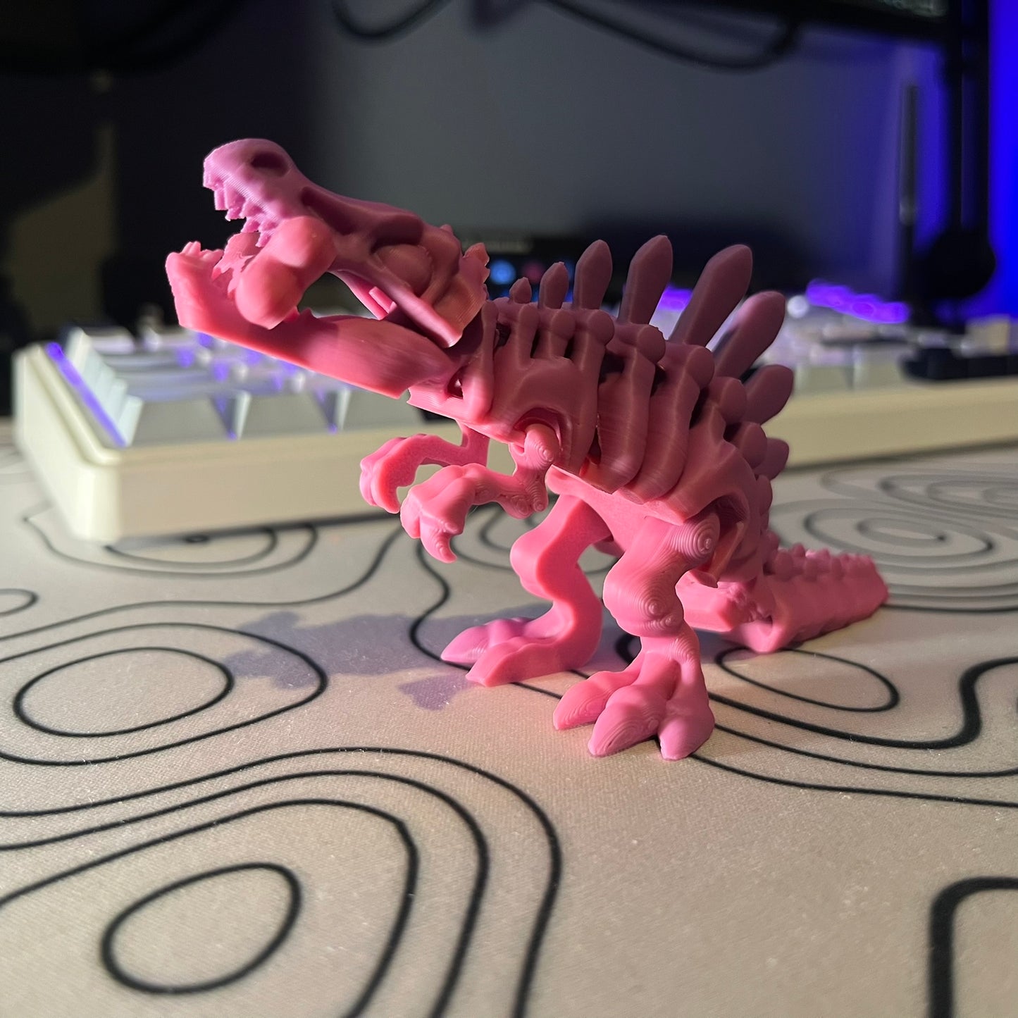Spinosaurus Skeleton Articulating Toy