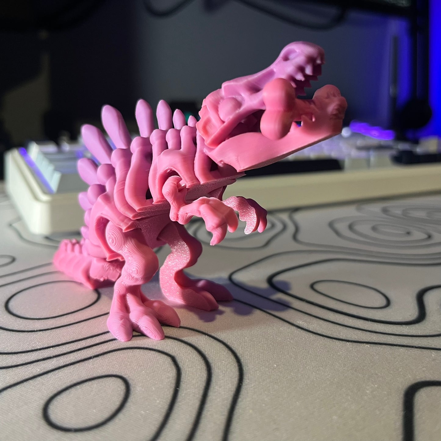 Spinosaurus Skeleton Articulating Toy