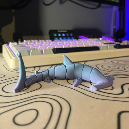 Hammerhead Shark Articulating Toy