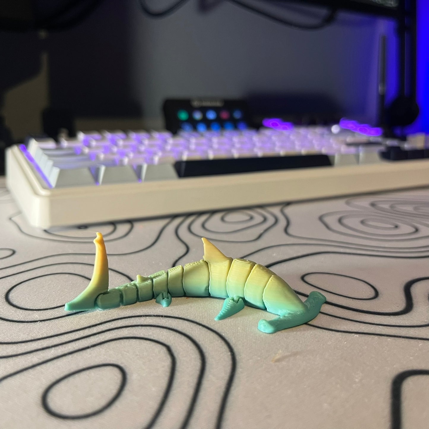 Hammerhead Shark Articulating Toy