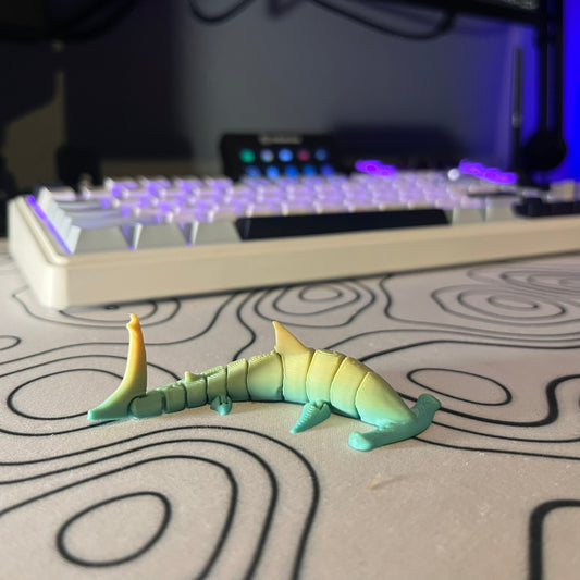 Hammerhead Shark Articulating Toy