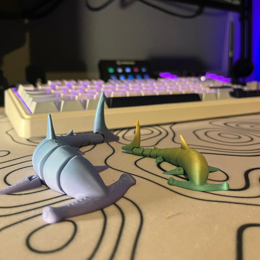 Hammerhead Shark Articulating Toy