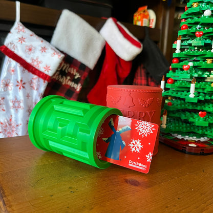 Christmas Gift Card Puzzle Box