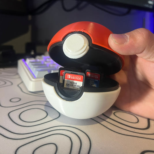 Poké Ball Switch Game Storage