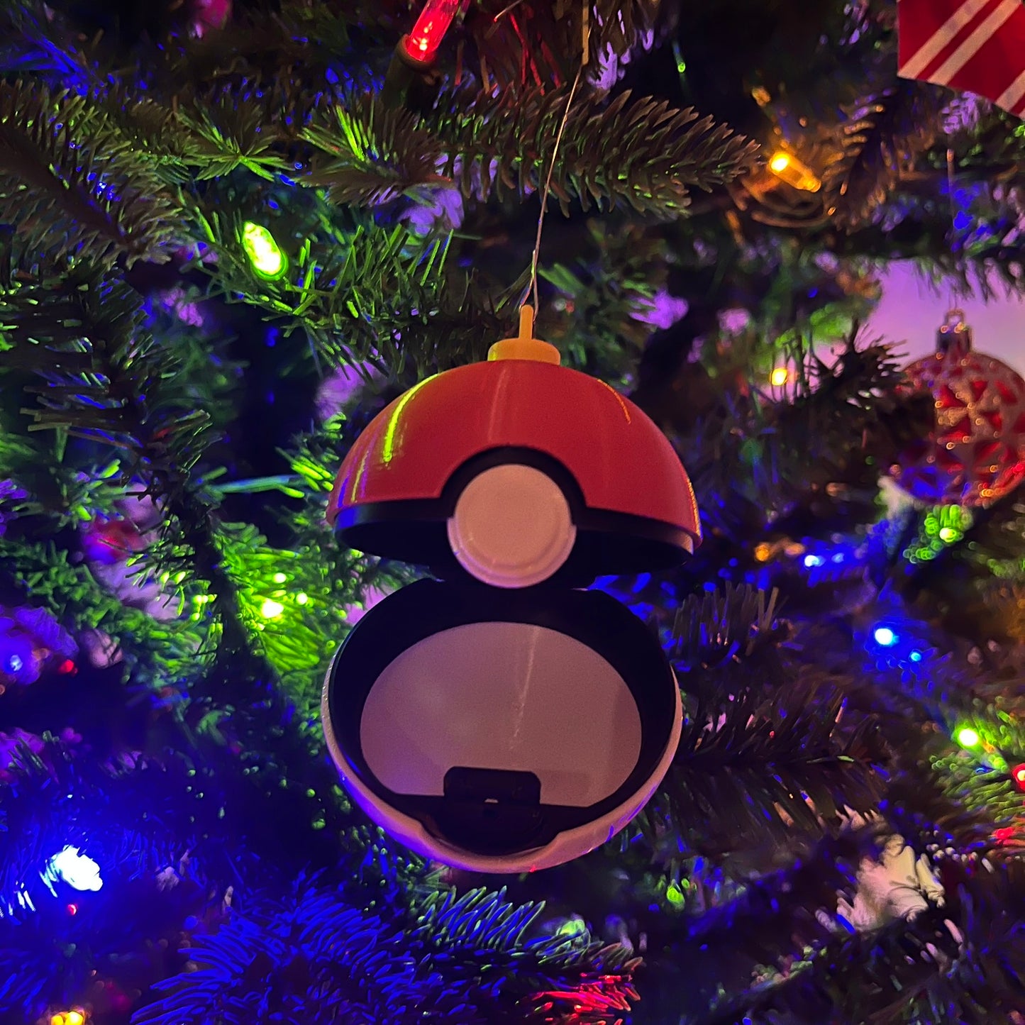 Poké Ball Christmas Ornaments
