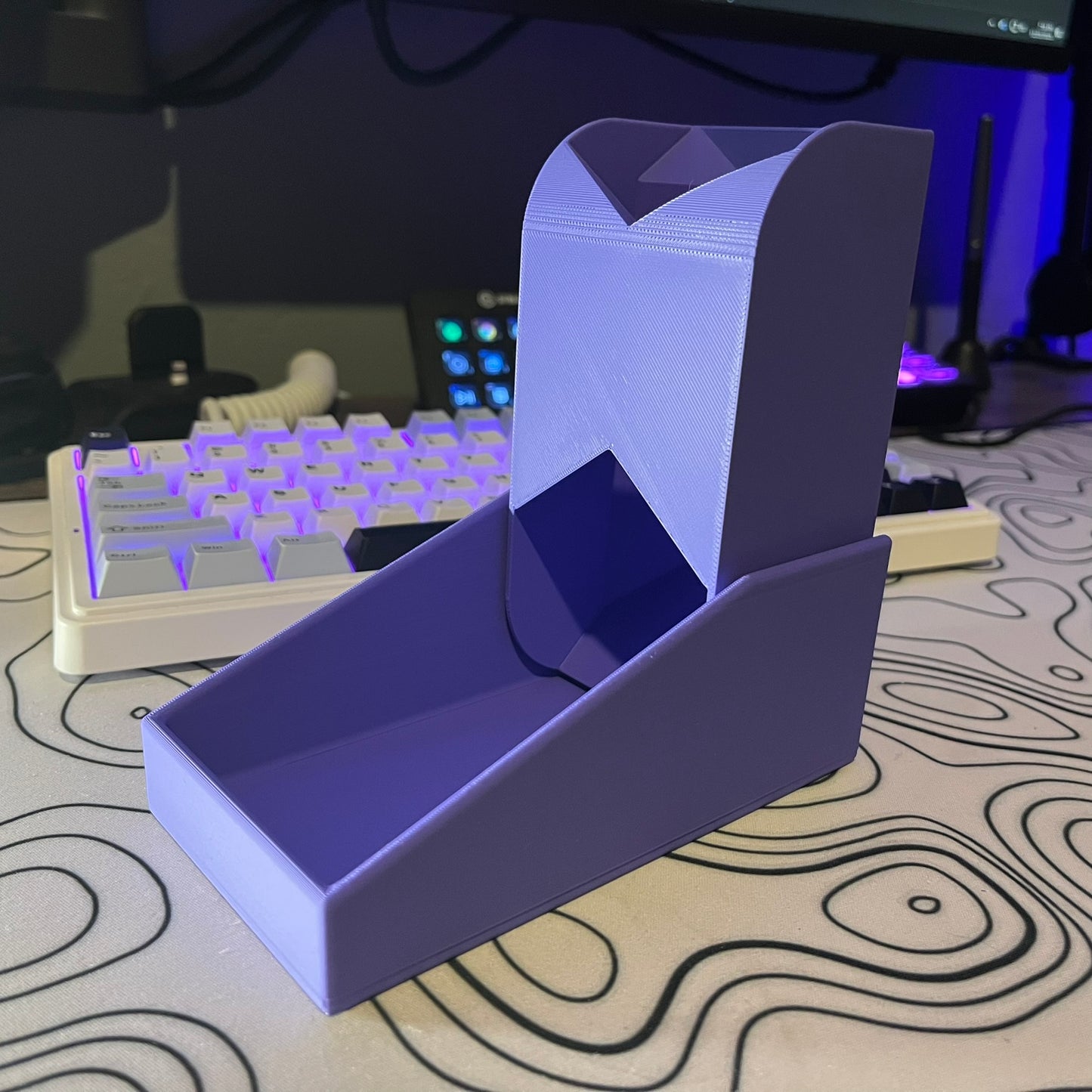 Slim Foldable Dice Tower