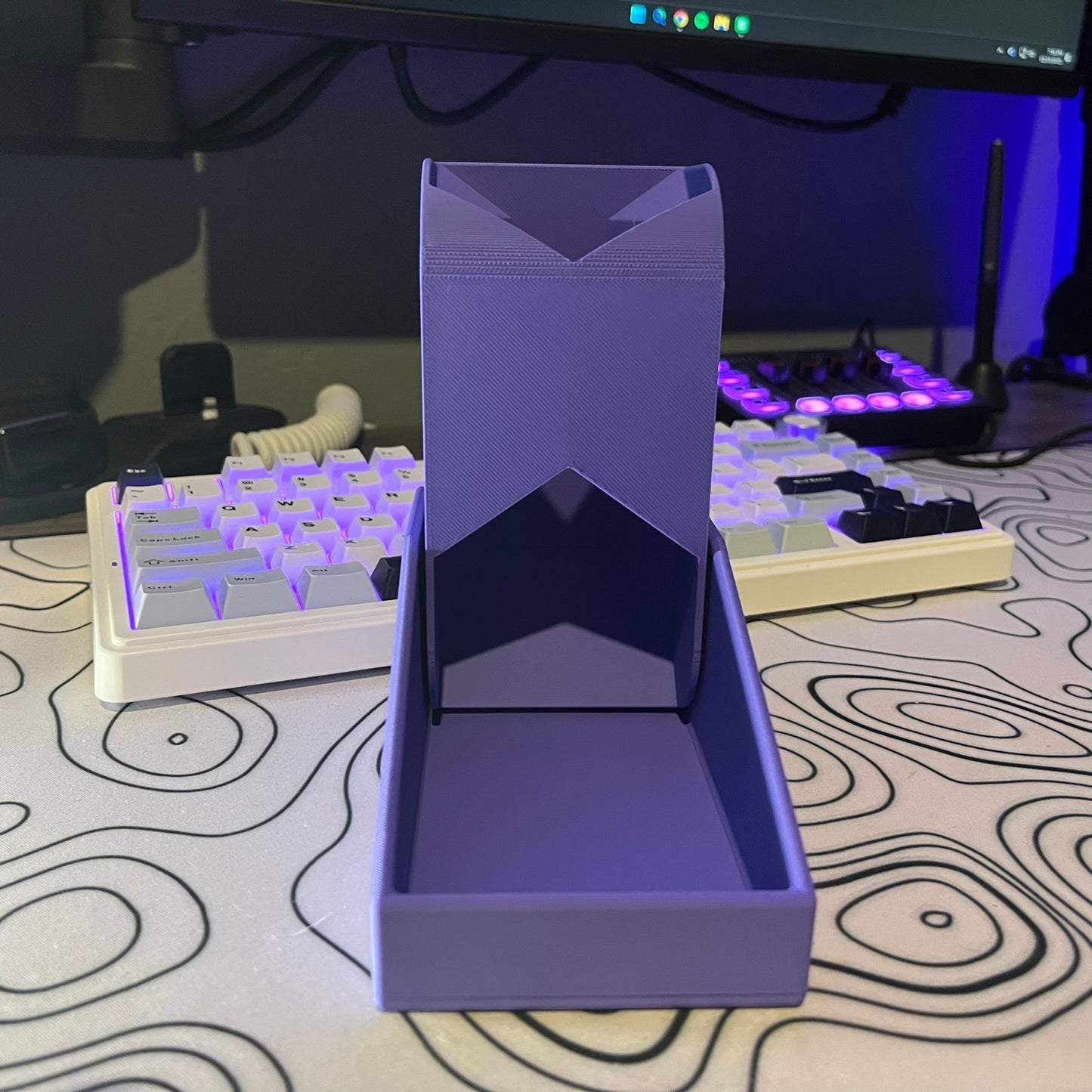 Slim Foldable Dice Tower