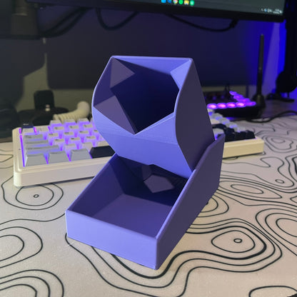 Slim Foldable Dice Tower
